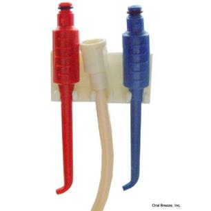 Oral Breeze Tips Red/Blue